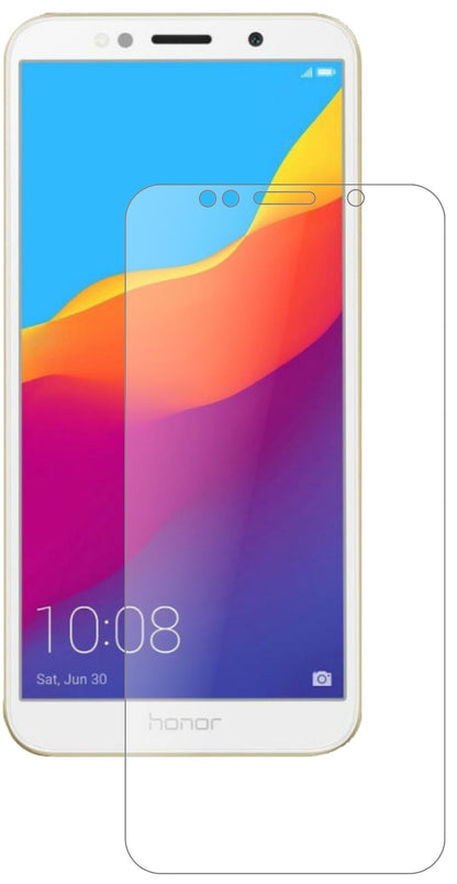 Honor7A mit aufgebrachter dipos Panzerfolie, die lästige Fingerabdrücke minimiert