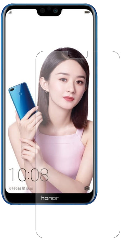 Honor9i 2018 mit aufgebrachter dipos Panzerfolie, die lästige Fingerabdrücke minimiert