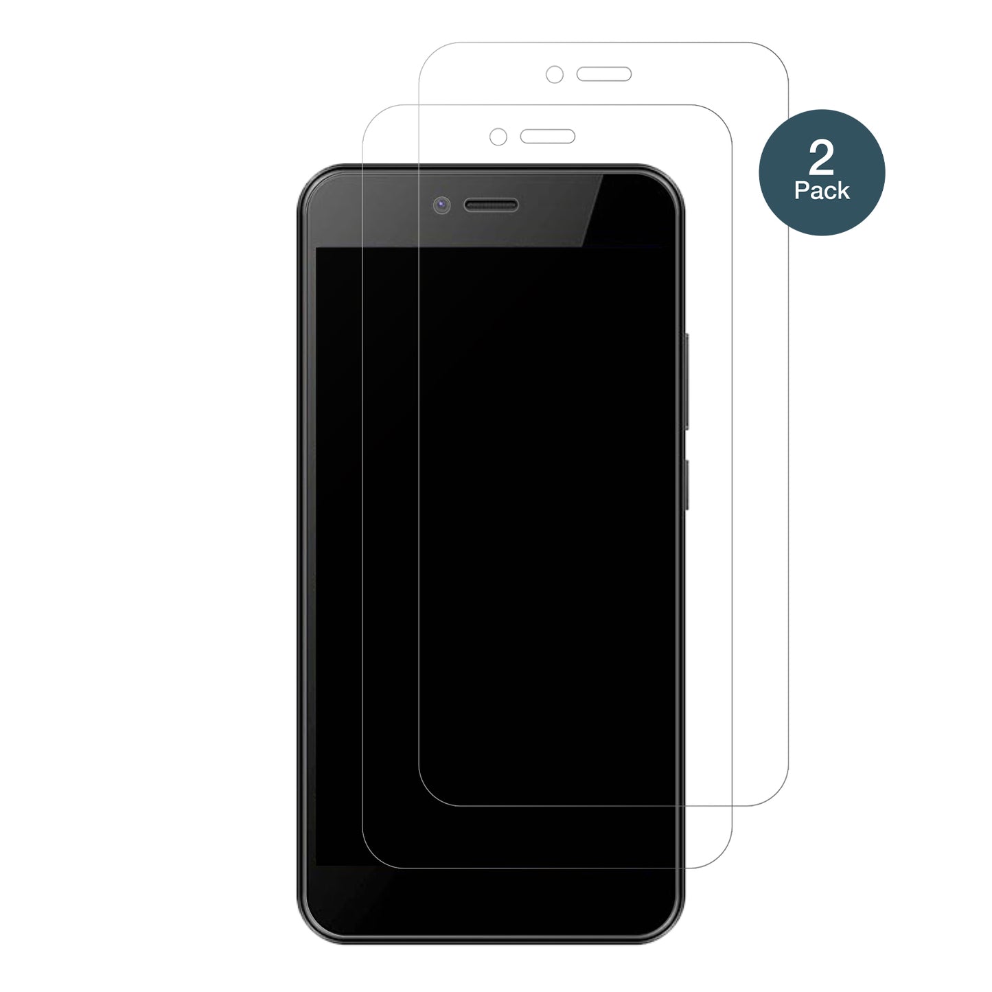 HTCWildfire E5 Life mit aufgebrachter dipos Panzerfolie, die lästige Fingerabdrücke minimiert