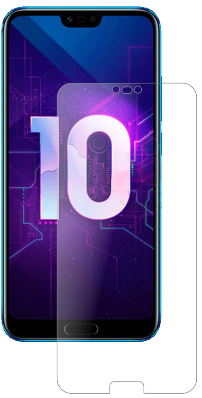 Honor10 mit aufgebrachter dipos Panzerfolie, die lästige Fingerabdrücke minimiert
