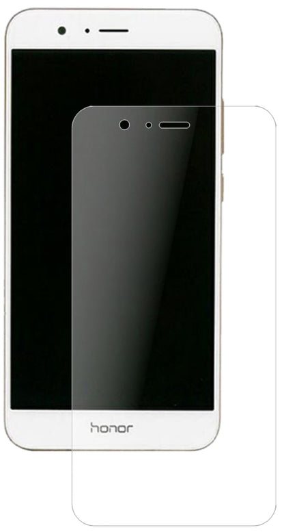 HuaweiHonor V9 mit aufgebrachter dipos Panzerfolie, die lästige Fingerabdrücke minimiert