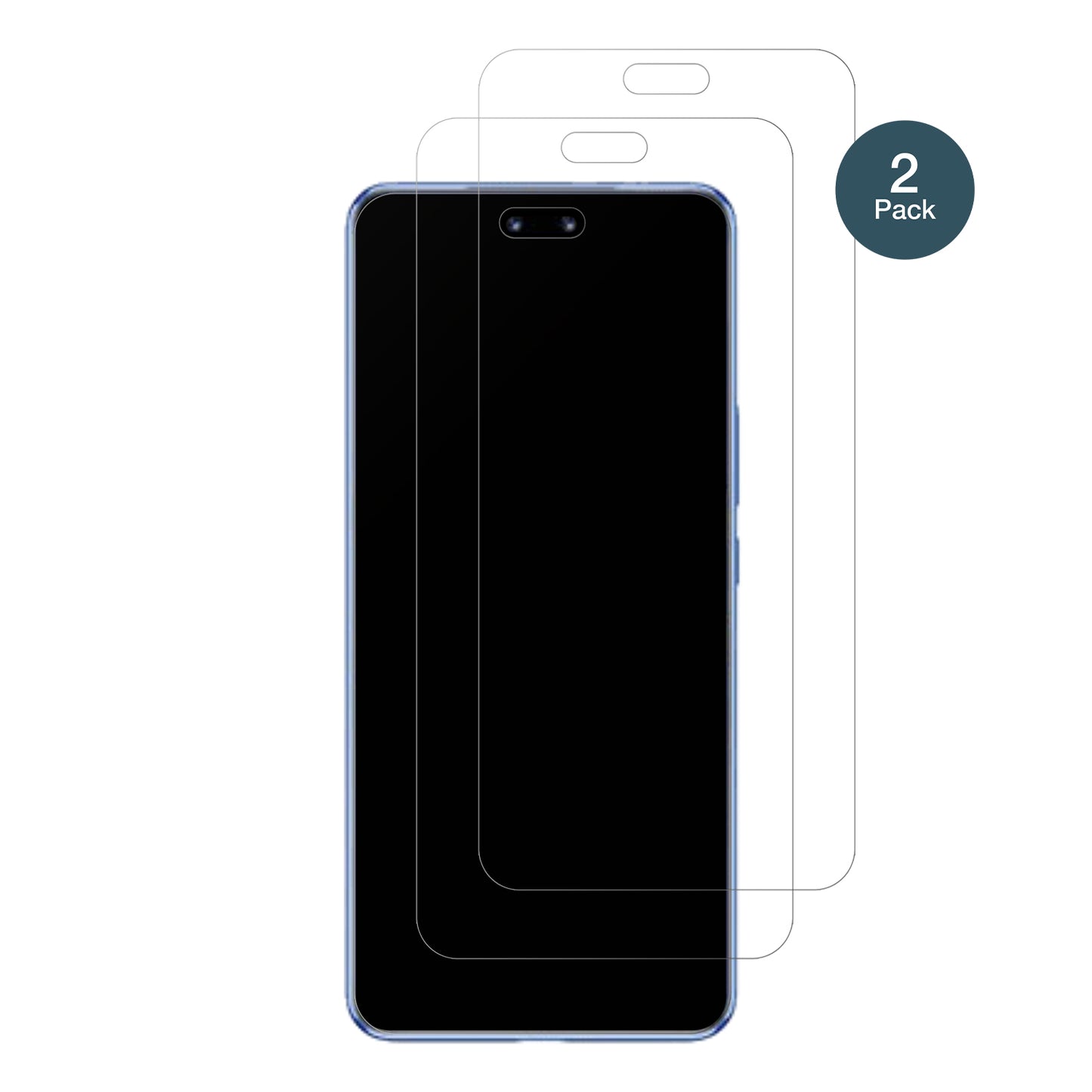 HuaweiNova 12 Pro mit aufgebrachter dipos Panzerfolie, die lästige Fingerabdrücke minimiert