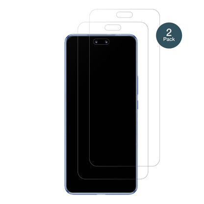 HuaweiNova 12 Pro mit aufgebrachter dipos Panzerfolie, die lästige Fingerabdrücke minimiert