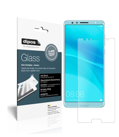 HuaweiNova 2S mit aufgebrachter dipos Panzerfolie, die lästige Fingerabdrücke minimiert