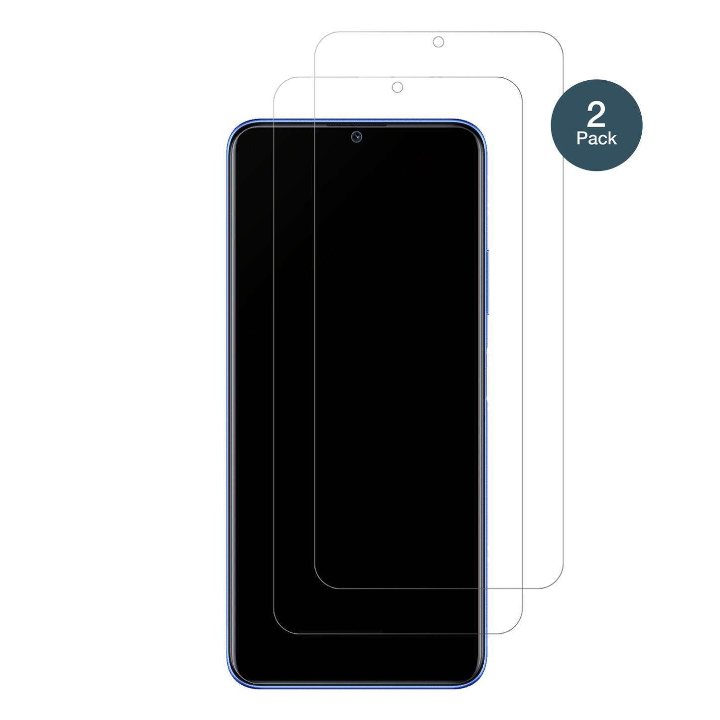 HuaweiNova Y70 mit aufgebrachter dipos Panzerfolie, die lästige Fingerabdrücke minimiert