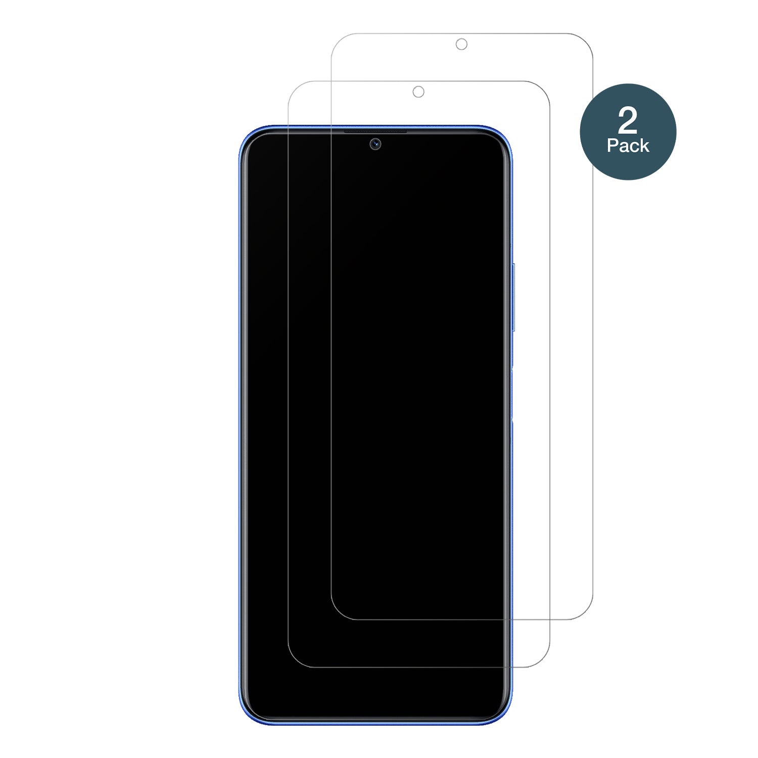 HuaweiNova Y70 mit aufgebrachter dipos Panzerfolie, die lästige Fingerabdrücke minimiert