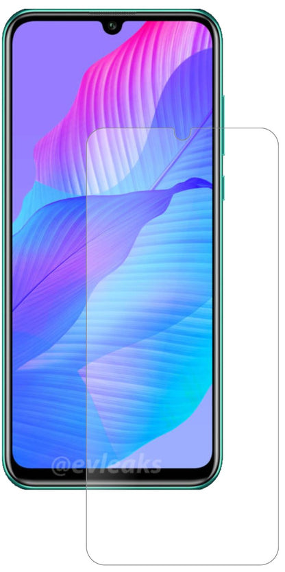 HuaweiP Smart S mit aufgebrachter dipos Panzerfolie, die lästige Fingerabdrücke minimiert