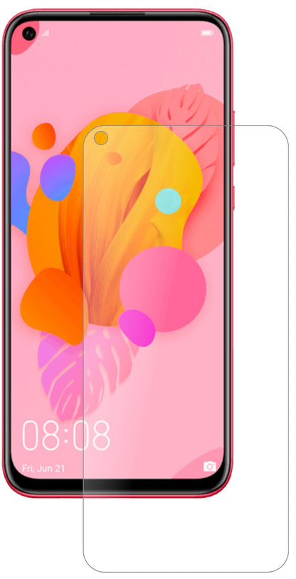 HuaweiP20 lite (2019) mit aufgebrachter dipos Panzerfolie, die lästige Fingerabdrücke minimiert