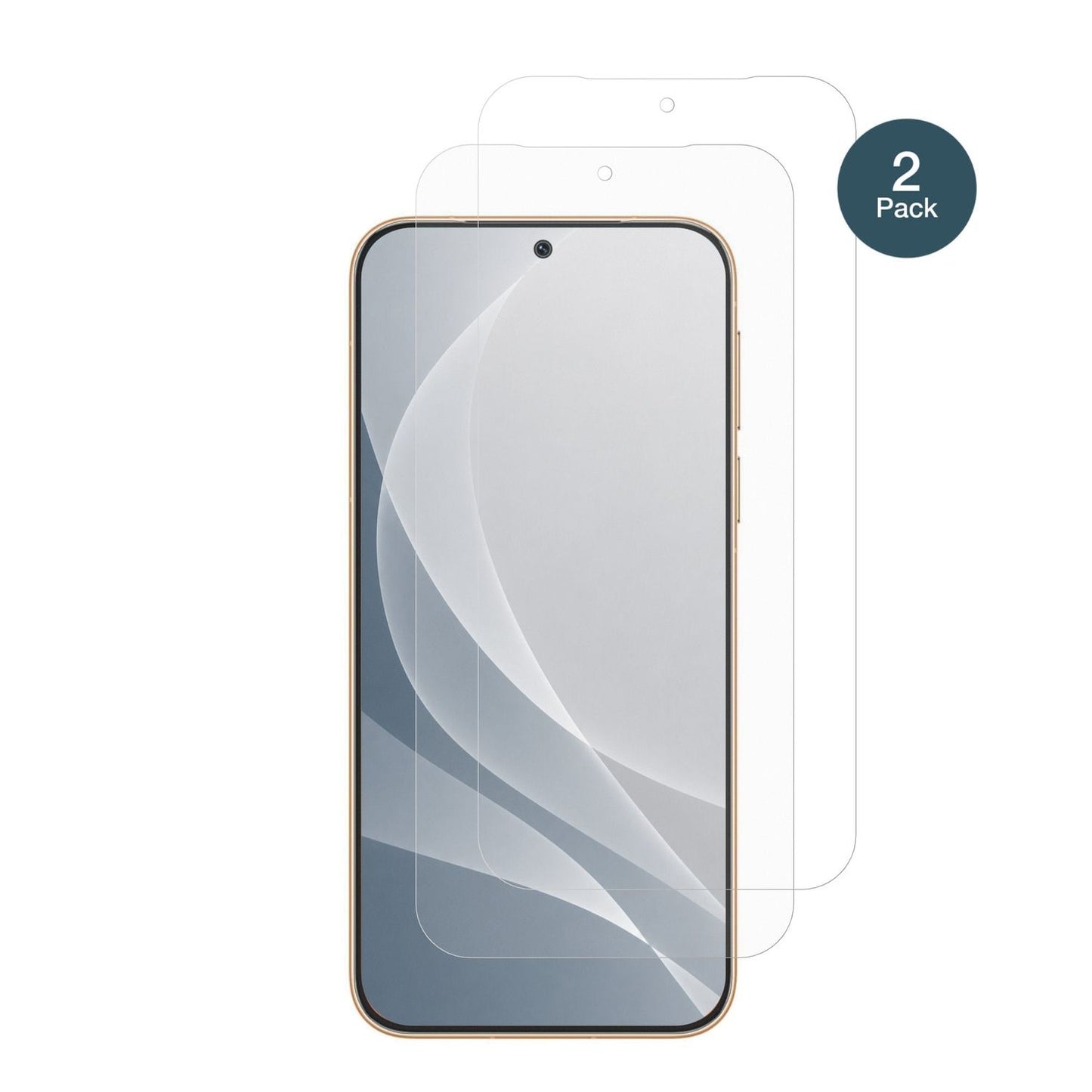 HuaweiPura 90s Pro mit aufgebrachter dipos Panzerfolie, die lästige Fingerabdrücke minimiert