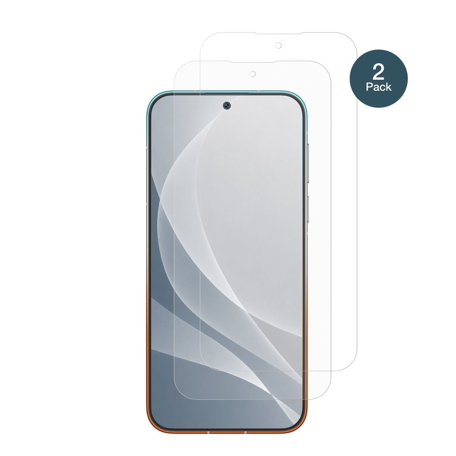HuaweiPura 90s Pro Max mit aufgebrachter dipos Panzerfolie, die lästige Fingerabdrücke minimiert