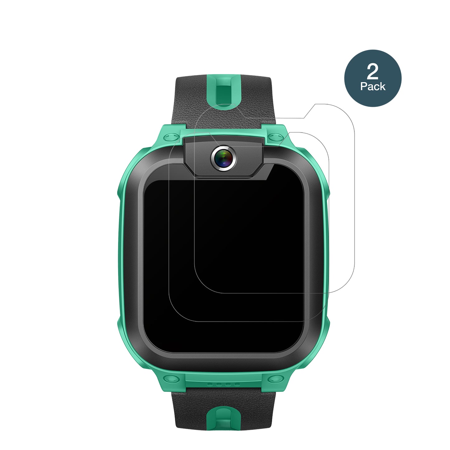 ImooWatch Phone Z1 mit aufgebrachter dipos Panzerfolie, die lästige Fingerabdrücke minimiert