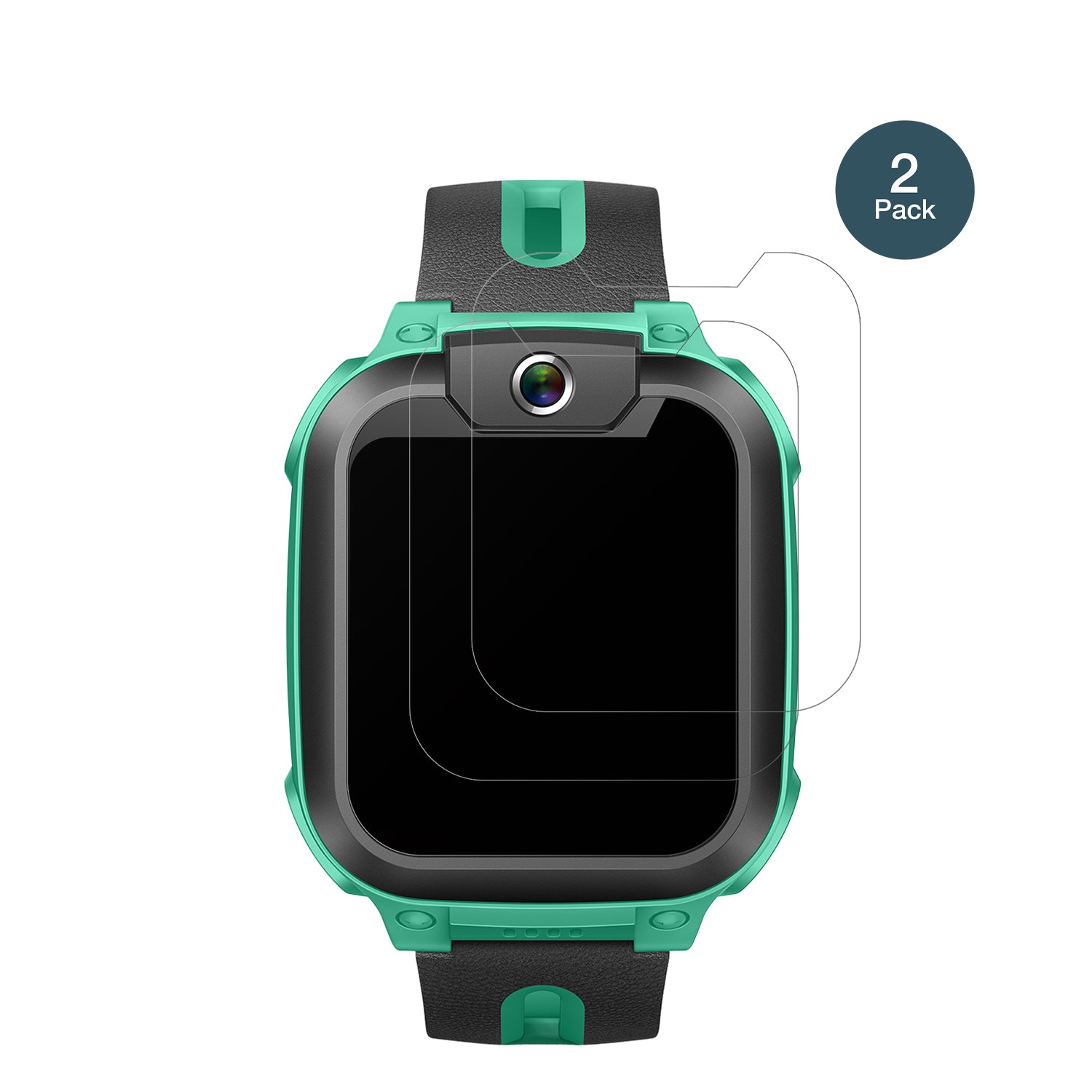 ImooWatch Phone Z1 mit aufgebrachter dipos Panzerfolie, die lästige Fingerabdrücke minimiert