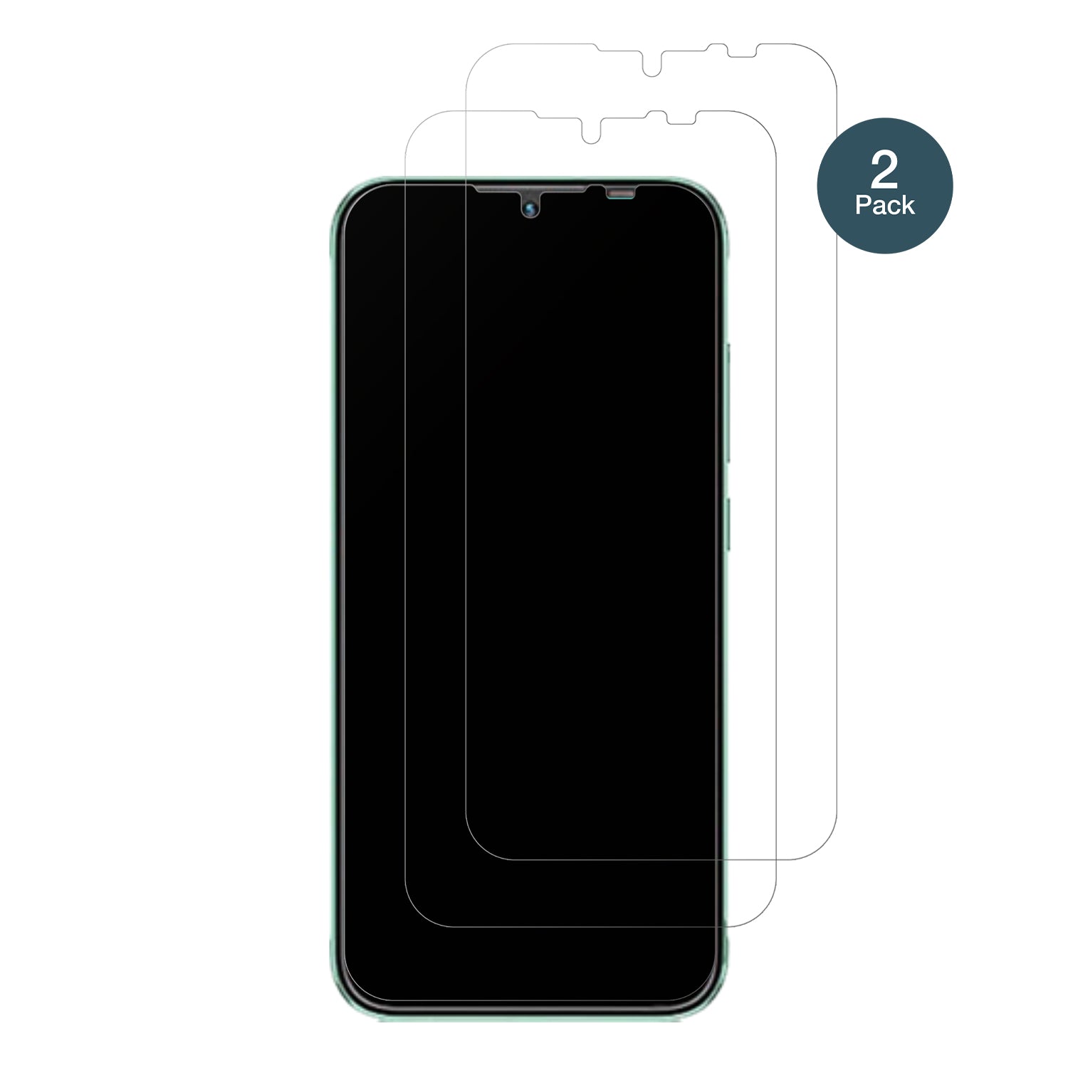 InfinixSmart HD 2021 mit aufgebrachter dipos Panzerfolie, die lästige Fingerabdrücke minimiert