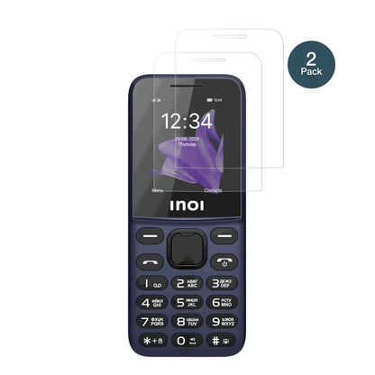 INOI101 Classic mit aufgebrachter dipos Panzerfolie, die lästige Fingerabdrücke minimiert