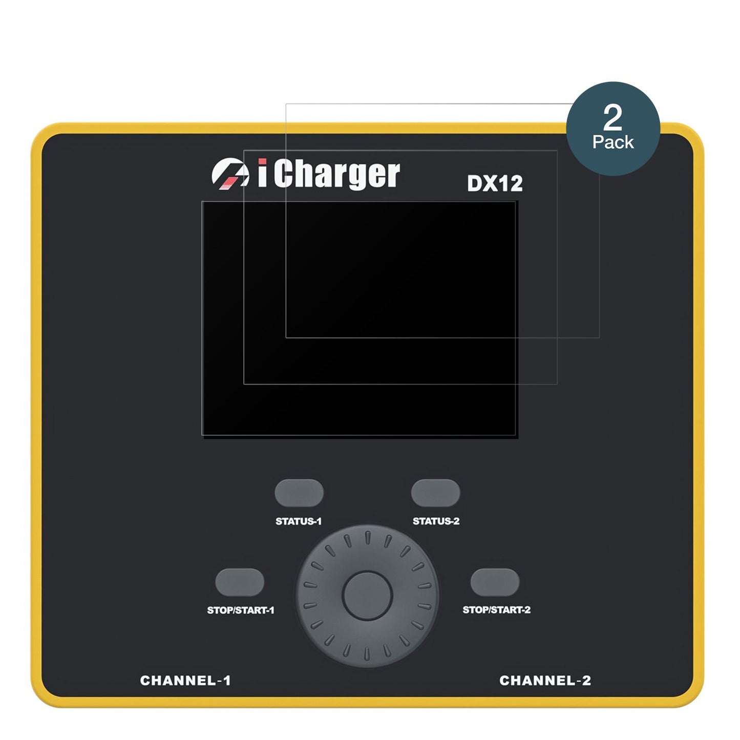 JunsiiCharger DX12 mit aufgebrachter dipos Panzerfolie, die lästige Fingerabdrücke minimiert