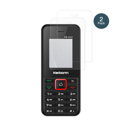 KarbonnK9 Mini mit aufgebrachter dipos Panzerfolie, die lästige Fingerabdrücke minimiert