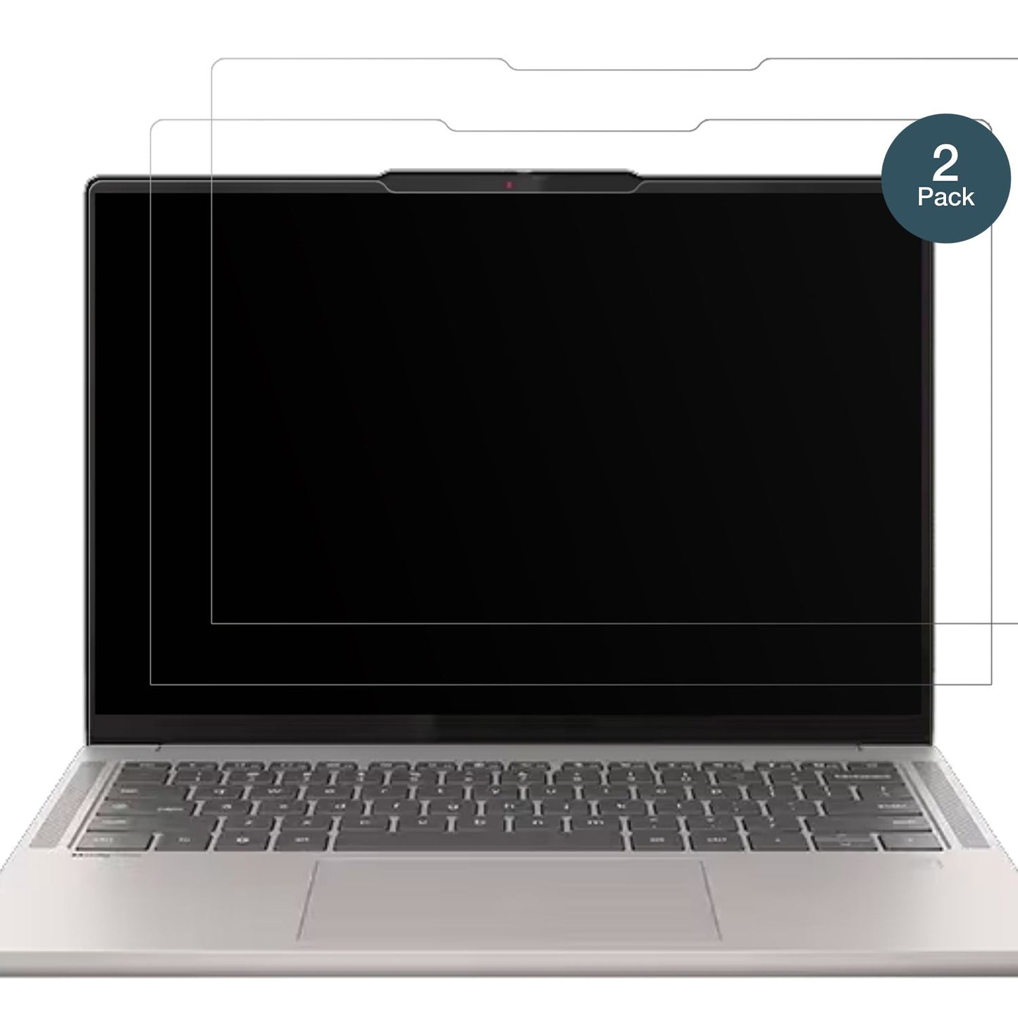 LenovoChromebook Plus Gen 10 16 Zoll mit aufgebrachter dipos Panzerfolie, die lästige Fingerabdrücke minimiert