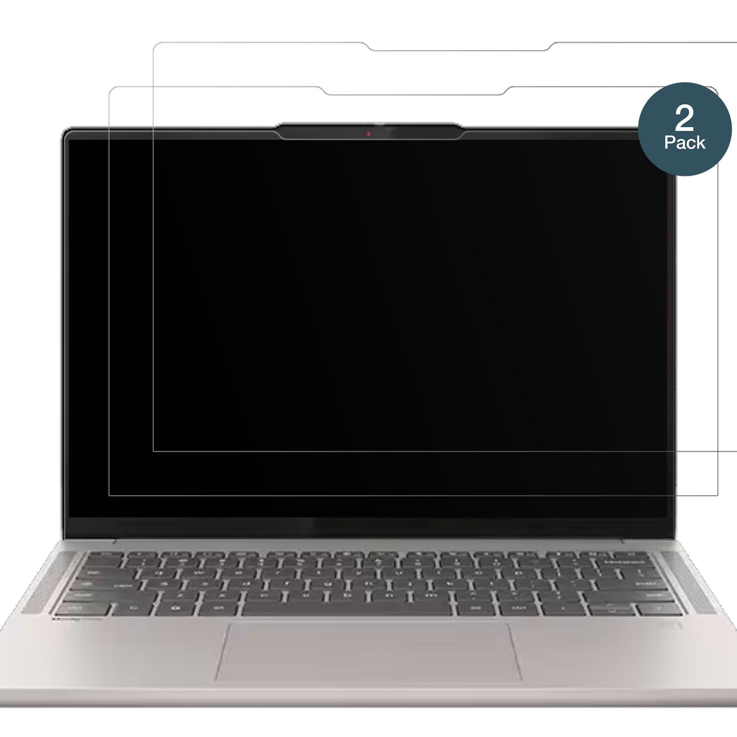 LenovoChromebook Plus Gen 10 16 Zoll mit aufgebrachter dipos Panzerfolie, die lästige Fingerabdrücke minimiert