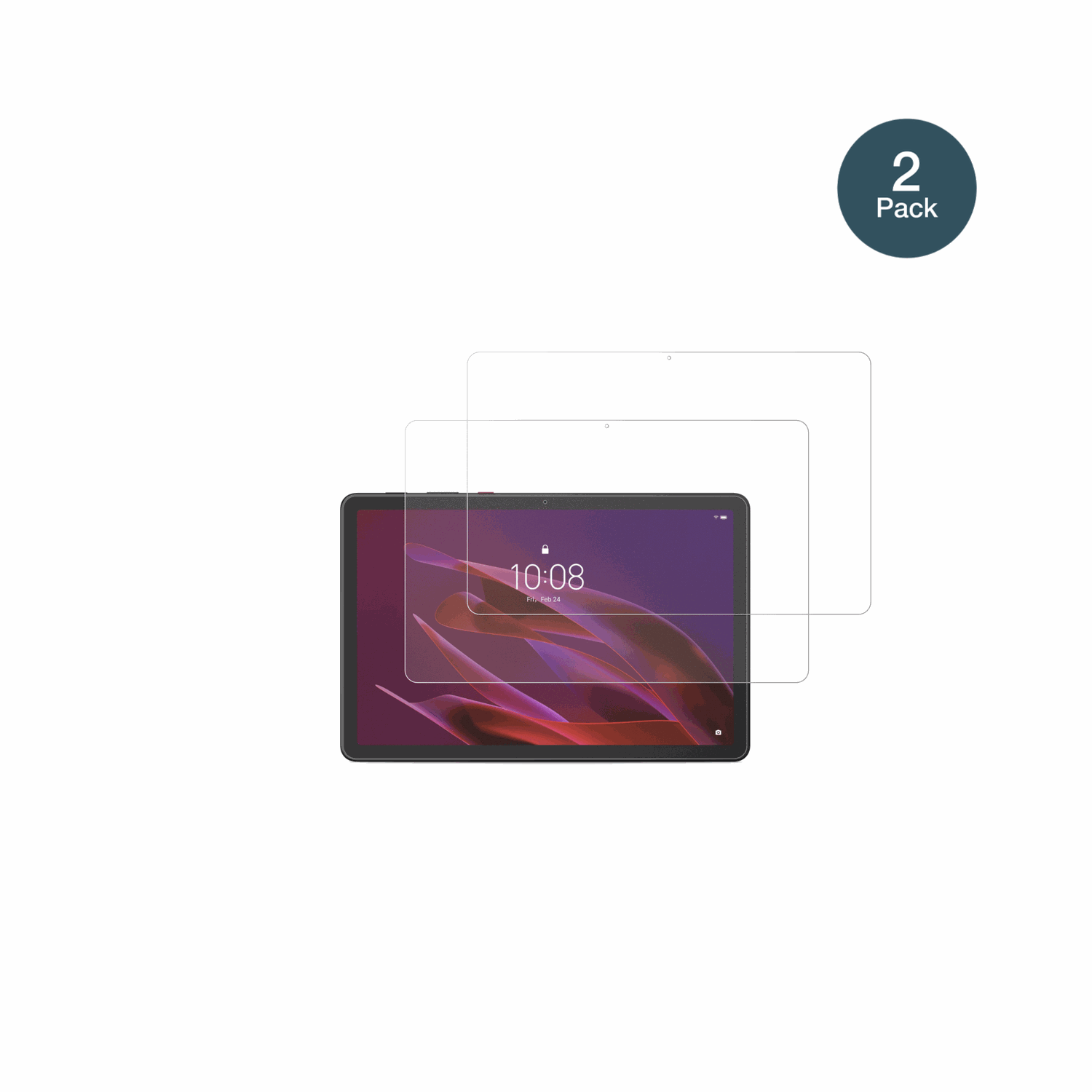 LenovoThinkTab X11 Gen 1 mit aufgebrachter dipos Panzerfolie, die lästige Fingerabdrücke minimiert