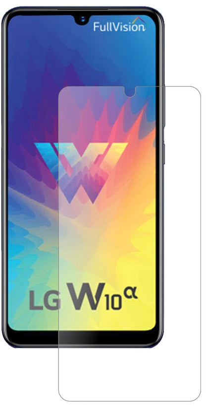 LGW10 Alpha mit aufgebrachter dipos Panzerfolie, die lästige Fingerabdrücke minimiert