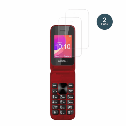 LogicomFleep 190 mit aufgebrachter dipos Panzerfolie, die lästige Fingerabdrücke minimiert