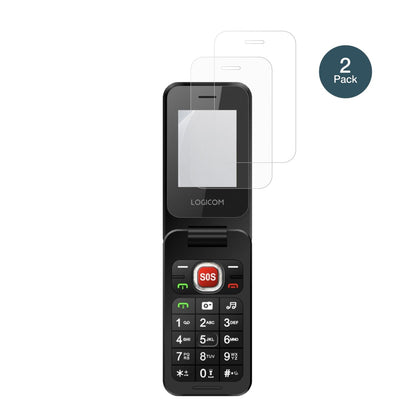 LogicomFleep S90 mit aufgebrachter dipos Panzerfolie, die lästige Fingerabdrücke minimiert