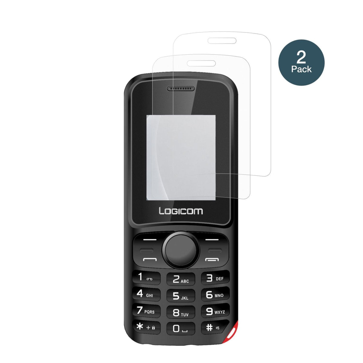 LogicomLe Power 170 mit aufgebrachter dipos Panzerfolie, die lästige Fingerabdrücke minimiert