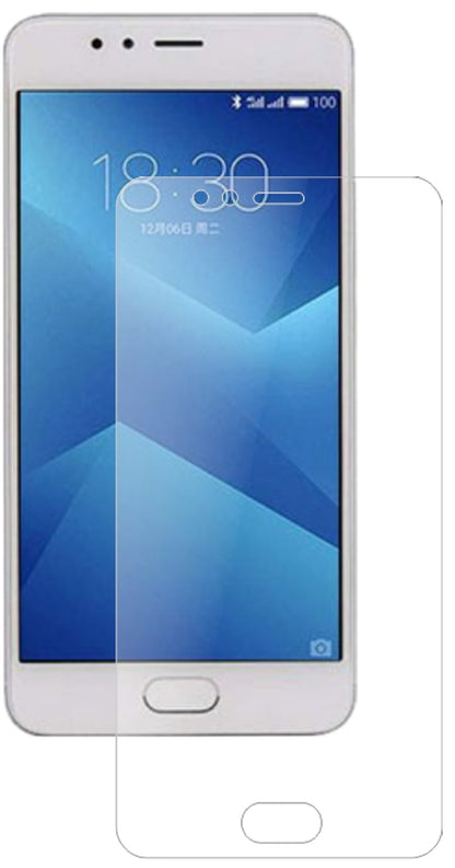 MeizuM5s mit aufgebrachter dipos Panzerfolie, die lästige Fingerabdrücke minimiert