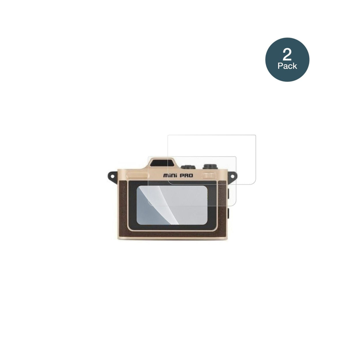 MinoltaMNBM1 Mini Pro mit aufgebrachter dipos Panzerfolie, die lästige Fingerabdrücke minimiert