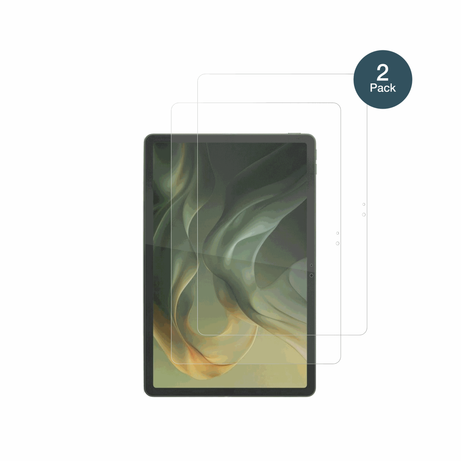 MotorolaMoto Pad 2026 mit aufgebrachter dipos Panzerfolie, die lästige Fingerabdrücke minimiert