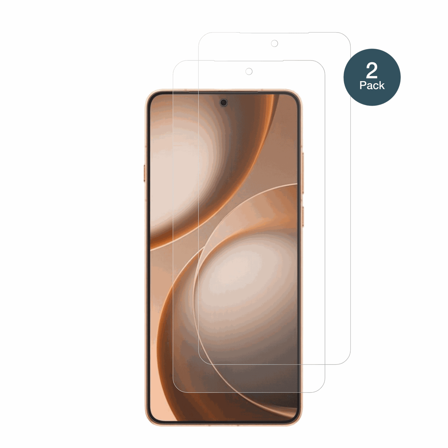 OppoFind X9 Ultra mit aufgebrachter dipos Panzerfolie, die lästige Fingerabdrücke minimiert