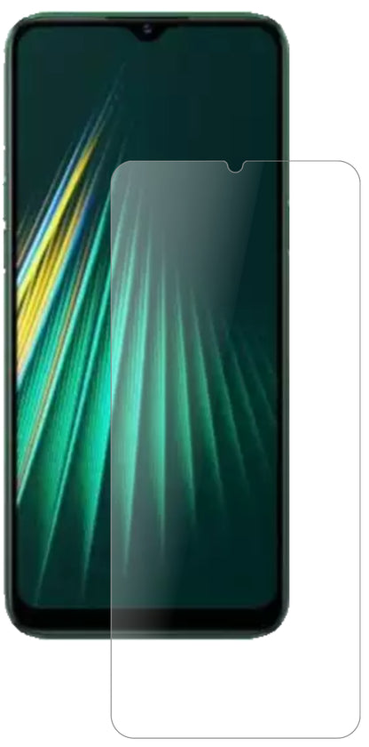 OppoRealme Narzo 10A mit aufgebrachter dipos Panzerfolie, die lästige Fingerabdrücke minimiert
