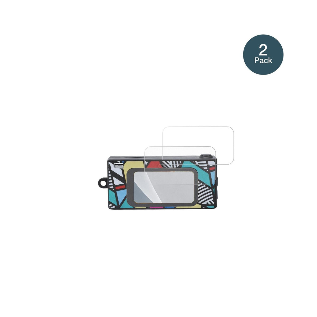 2x 9H Schutzfolie matt für Ouitble Minidigitalkamera 2K Panzerfolie