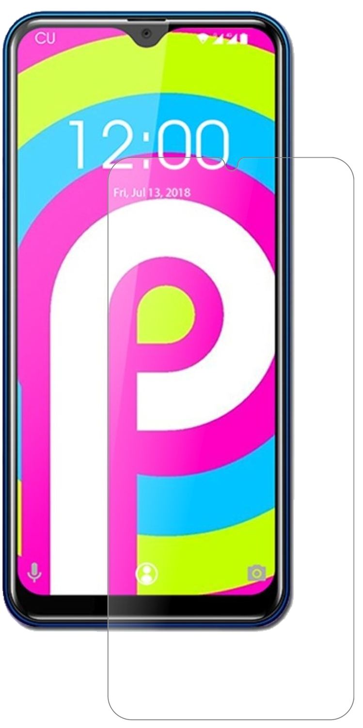 OukitelC 15 Pro mit aufgebrachter dipos Panzerfolie, die lästige Fingerabdrücke minimiert