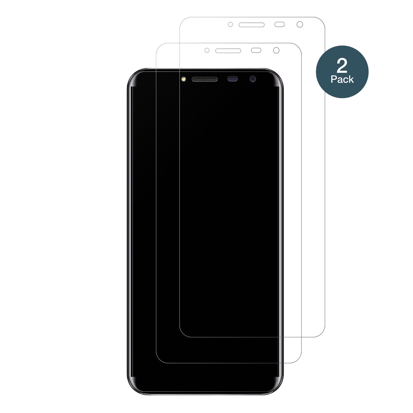 OukitelC8 mit aufgebrachter dipos Panzerfolie, die lästige Fingerabdrücke minimiert