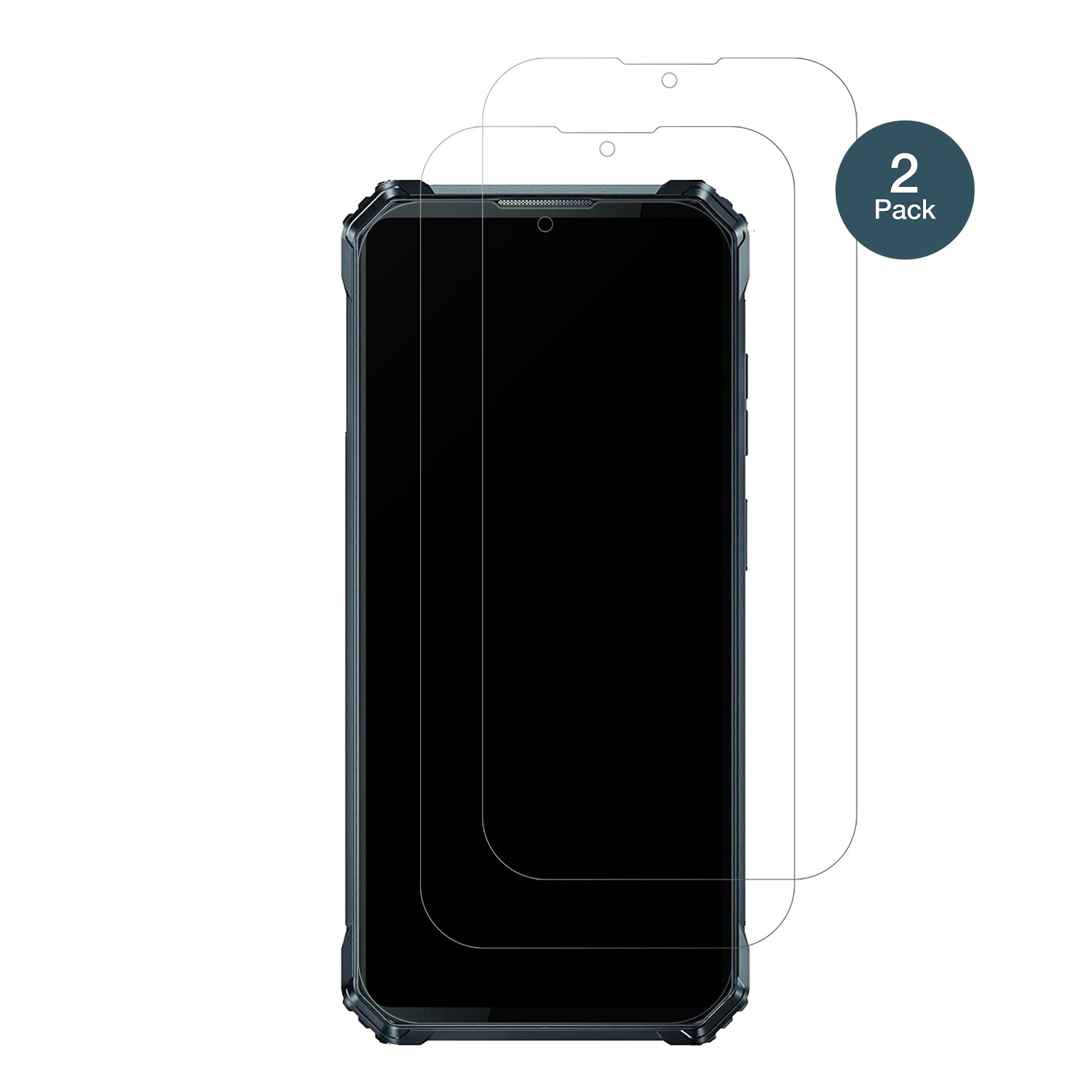 OukitelWP28E mit aufgebrachter dipos Panzerfolie, die lästige Fingerabdrücke minimiert