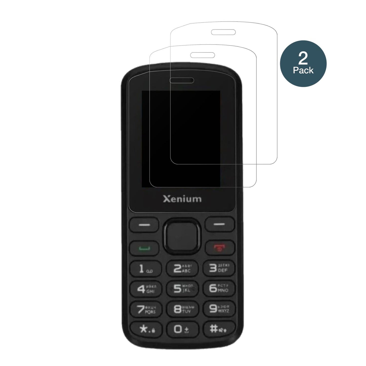 PhilipsXenium X170 mit aufgebrachter dipos Panzerfolie, die lästige Fingerabdrücke minimiert