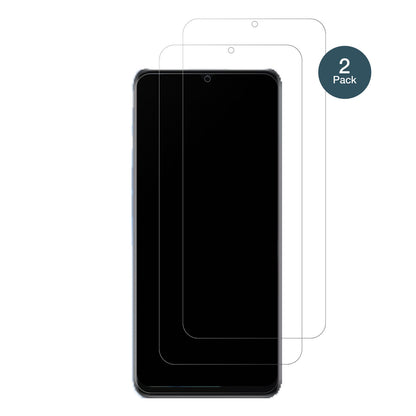 Realme10s mit aufgebrachter dipos Panzerfolie, die lästige Fingerabdrücke minimiert