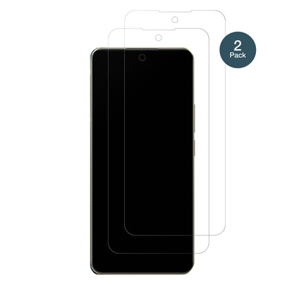 Realme13 5G mit aufgebrachter dipos Panzerfolie, die lästige Fingerabdrücke minimiert