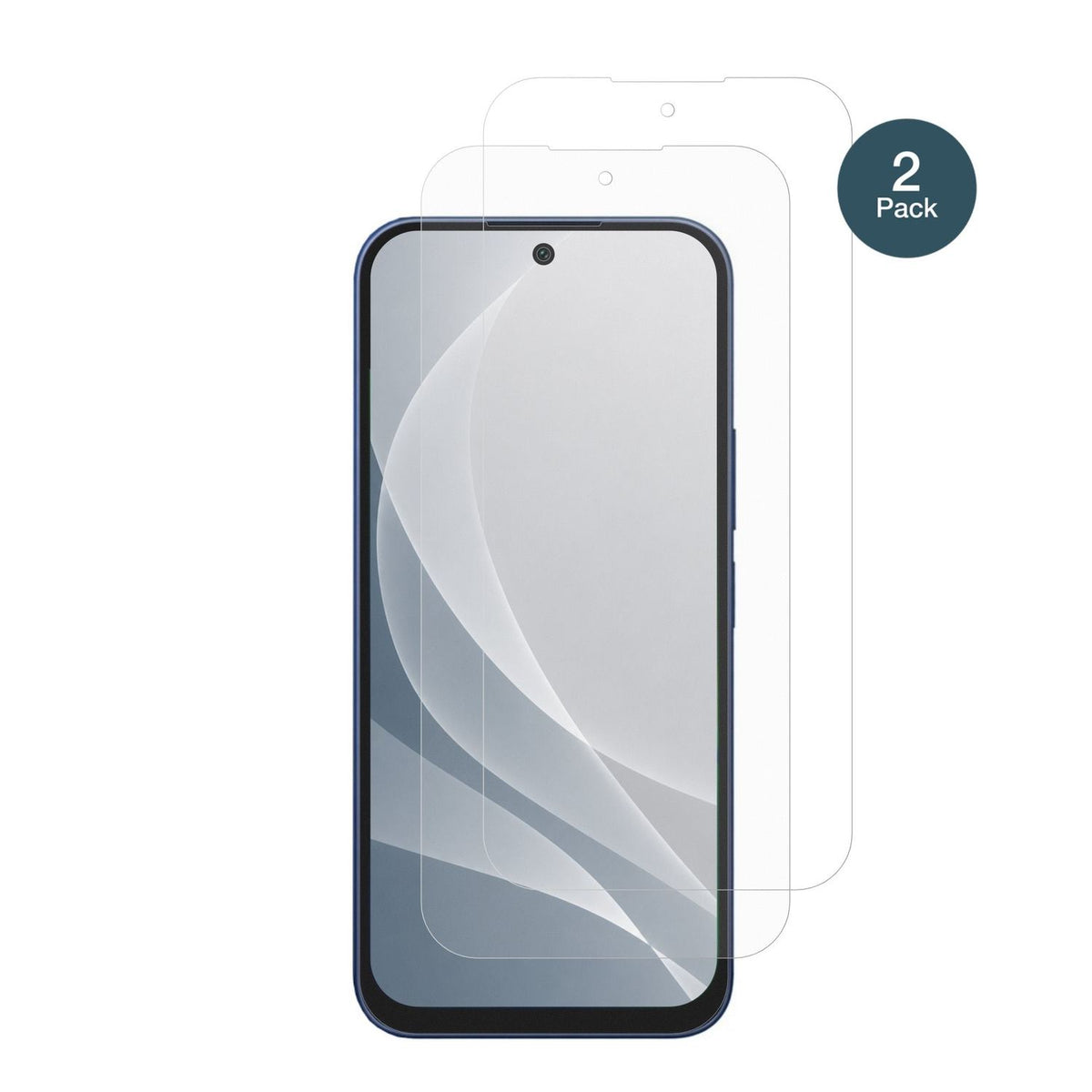 Redmi17 4G mit aufgebrachter dipos Panzerfolie, die lästige Fingerabdrücke minimiert