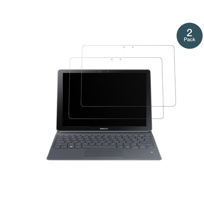 SamsungGalaxy Book W720 12 Zoll mit aufgebrachter dipos Panzerfolie, die lästige Fingerabdrücke minimiert