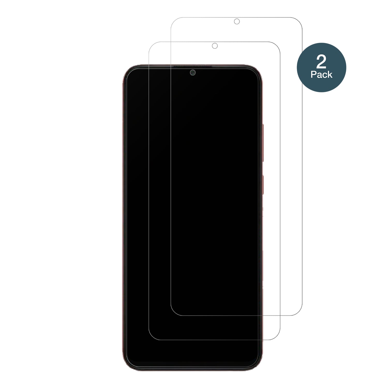 SamsungGalaxy F04 mit aufgebrachter dipos Panzerfolie, die lästige Fingerabdrücke minimiert