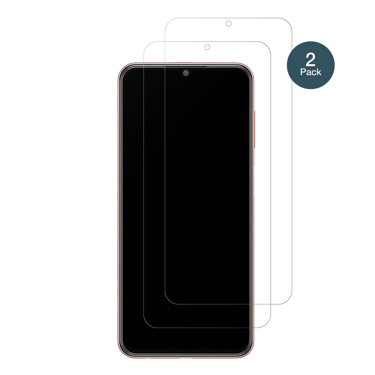 SamsungGalaxy M13 4G mit aufgebrachter dipos Panzerfolie, die lästige Fingerabdrücke minimiert