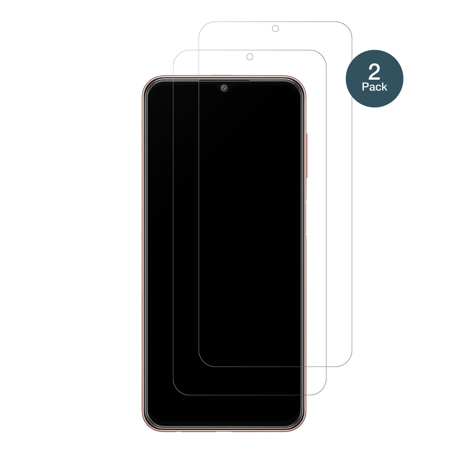 SamsungGalaxy M13 4G mit aufgebrachter dipos Panzerfolie, die lästige Fingerabdrücke minimiert