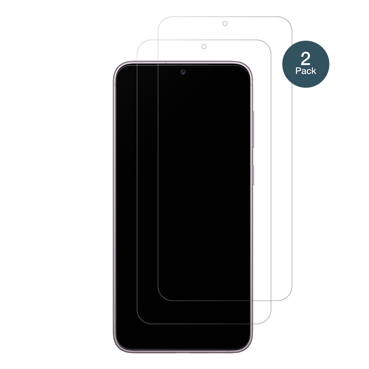 SamsungGalaxy S23 Plus mit aufgebrachter dipos Panzerfolie, die lästige Fingerabdrücke minimiert