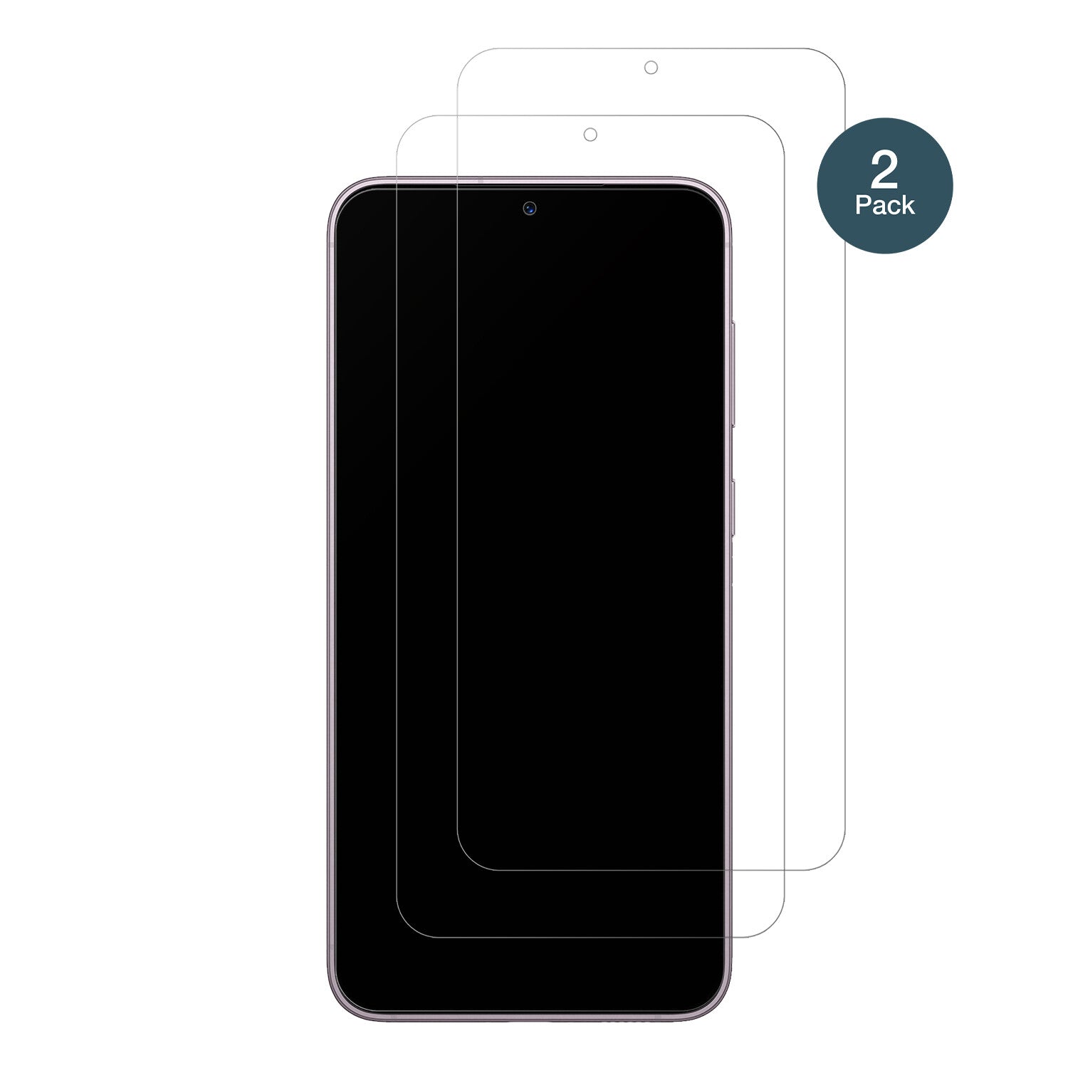 SamsungGalaxy S23 Plus mit aufgebrachter dipos Panzerfolie, die lästige Fingerabdrücke minimiert