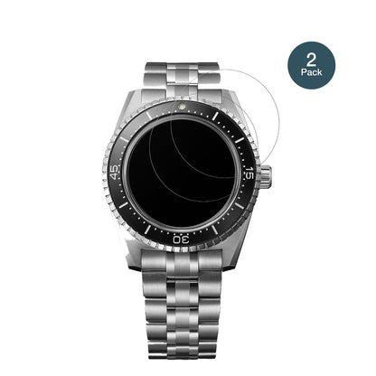 SeikoProspex Ladies Marine Sports mit aufgebrachter dipos Panzerfolie, die lästige Fingerabdrücke minimiert