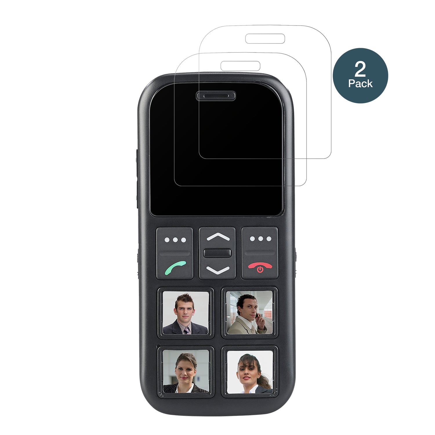 simvalley mobileRX-820.GPS mit aufgebrachter dipos Panzerfolie, die lästige Fingerabdrücke minimiert