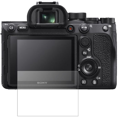SonyAlpha 7R IIIA mit aufgebrachter dipos Panzerfolie, die lästige Fingerabdrücke minimiert