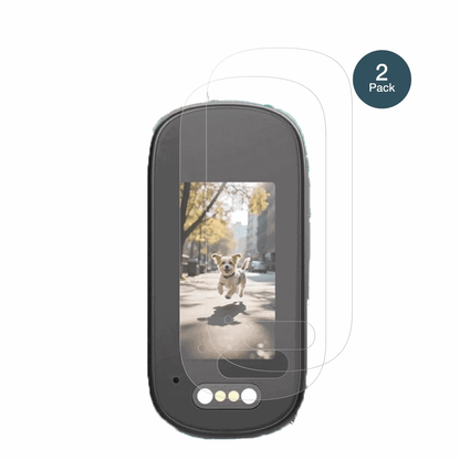 Sosisul01141643 Mini Action-Cam mit aufgebrachter dipos Panzerfolie, die lästige Fingerabdrücke minimiert